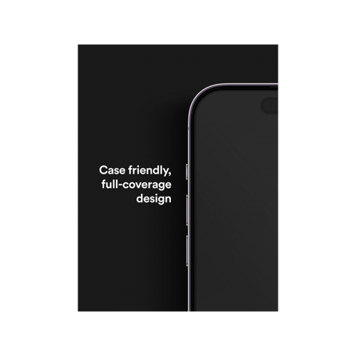 BodyGuardz Apex Clear Screen Protector for iPhone 16 Pro Max