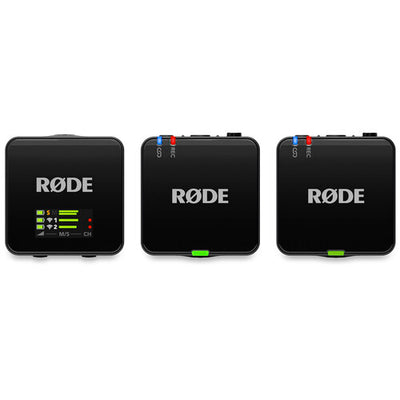 RODE Wireless GO (Gen 3) 2-Person Compact Digital Wireless Microphone - Black