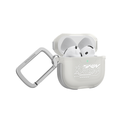 SkinArma Kinzoku Case for AirPods 4th Gen - Frost