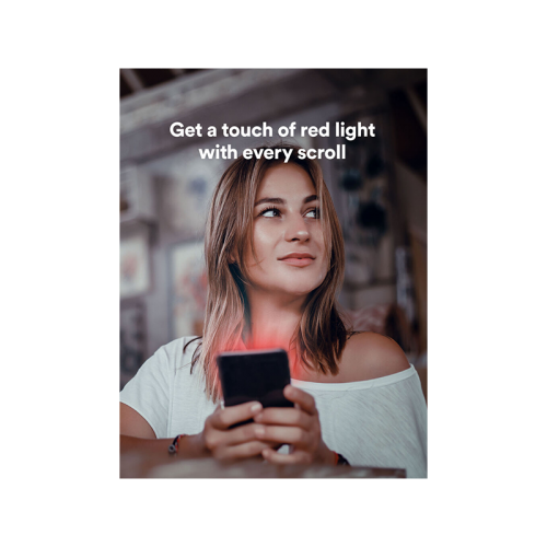 BodyGuardz Red Light Converter Glass Screen Protector for iPhone 16 Pro Max