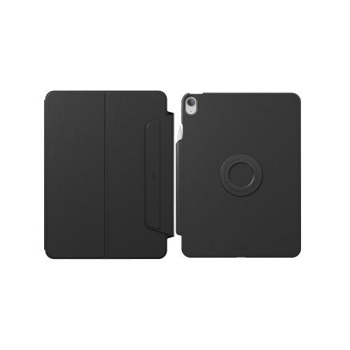 Uniq Rovus Snap Mount Magnetic 360 Rotating Detachable Case for iPad 11" - Dallas Black