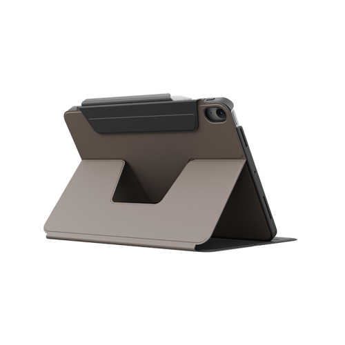 Uniq Rovus Snap Mount Magnetic 360 Rotating Detachable Case for iPad 11" - Flint Grey