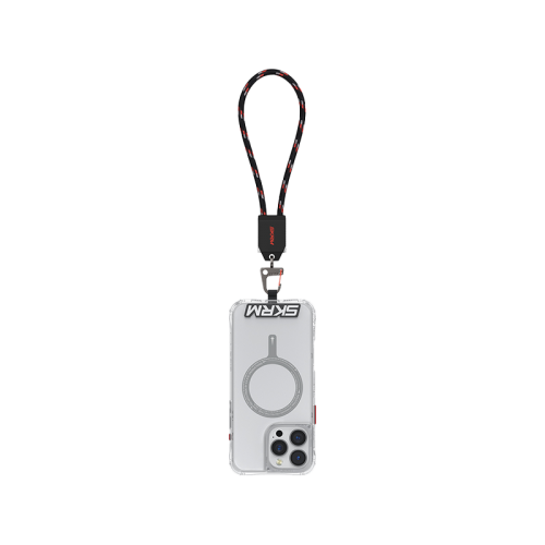 SkinArma Dyno VE USB-C to USB-C 2-In-1 240W Hand Strap and Charging Cable - Obsidian