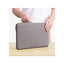 Uniq Cyprus Ridge Edition Water-Resistant Neoprene Laptop Sleeve 15” (Up To 16") - Pewter Grey
