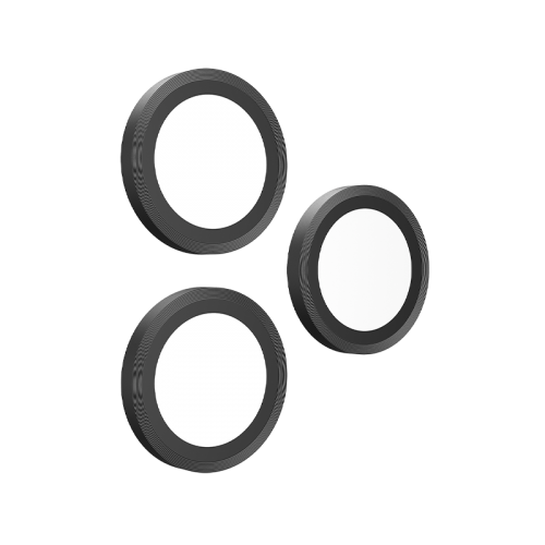 BodyGuardz Pure 3 Individual Camera Lens Protector for iPhone 17 Pro & 17 Pro Max - Black