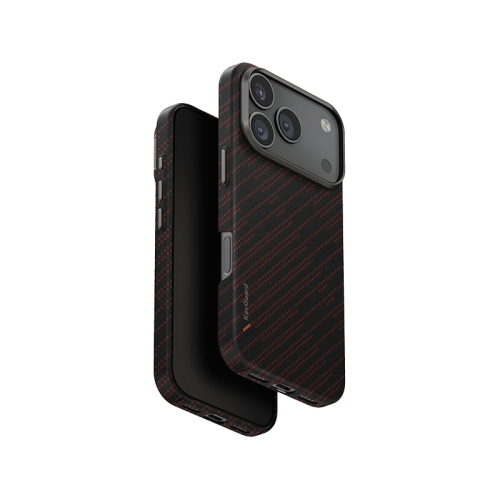 شحن يونيك هايبرد كيفا إيدج ماغكليك للشحن لـ ابل ايفون 17 برو (2025) 6.3 بوصة - رست برتقالي اكسسوارات > هواتف  و