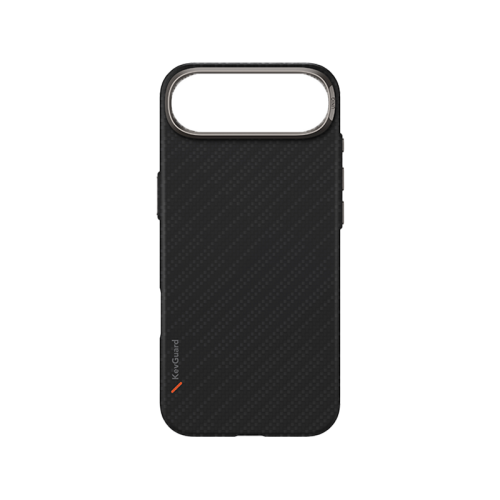 شحن يونيك هايبرد كيفا إيدج ماغكليك للشحن لـ ابل ايفون اير (2025) 6.6 بوصة - كربون أسود اكسسوارات > هواتف  و