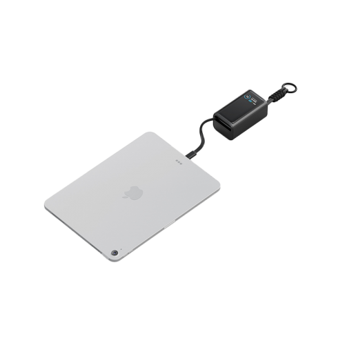Energea Compac Arc 45W PD 10000mAh طاقة  كابل يو اس بي بلت-ان  كابل  لون رمادي داكن