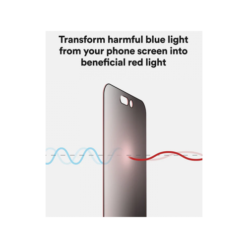 BodyGuardz Red Light Converter Privacy Glass Screen Protector for iPhone 17 Pro