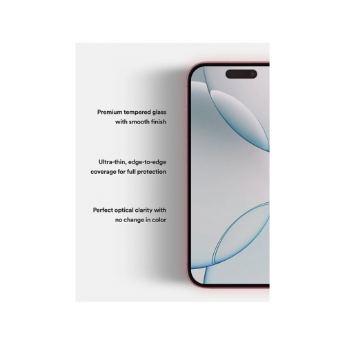BodyGuardz Red Light Converter Privacy Glass Screen Protector for iPhone 17 Pro Max