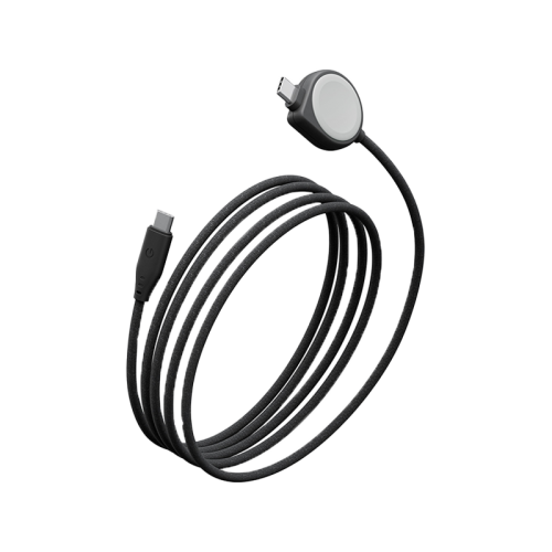 Energea Flow Duo Watch With Watch Cable - 480 Mbps / 60w / 1.5 Meter / USB-V / Black