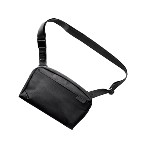 حقيبة Uniq Arden RPET RipStop Sling حقيبة -أسود ميدنايت