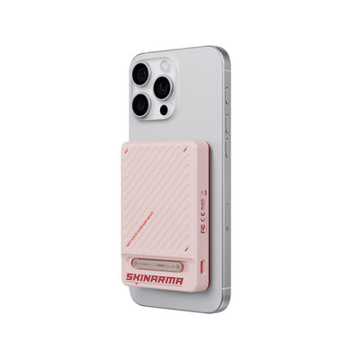 SkinArma ARC USB-C 20W 10000mAh Magnetic PowerBank With Integrated Stand - Pink