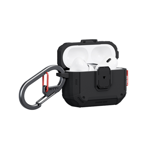 SkinArma Mecha Le Lock Case for Airpods Pro 3 - Black