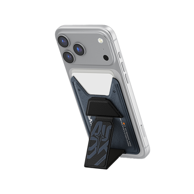 SkinArma Kado Phantom Wallet Mag-Charge Card Holder With Grip Stand - Navy