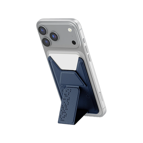 SkinArma Kado Phantom Wallet Mag-Charge Card Holder With Grip Stand - Blue