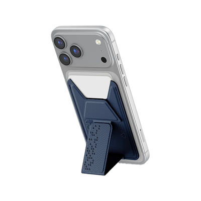 SkinArma Kado Phantom Wallet Mag-Charge Card Holder With Grip Stand - Blue