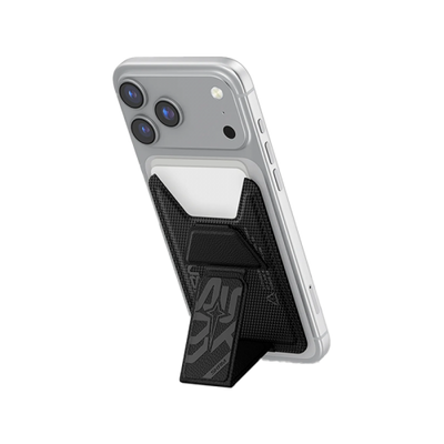 SkinArma Kado Phantom Wallet Mag-Charge حامل  بطاقة  مع  حامل  أسود