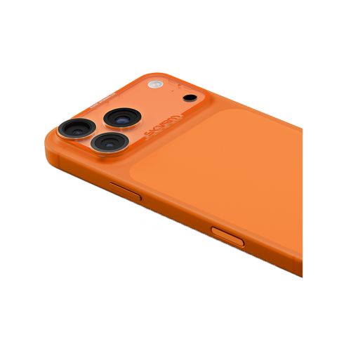SkinArma Magma Full Matte Camera Lens Protector for iPhone 17 Pro Max - Orange