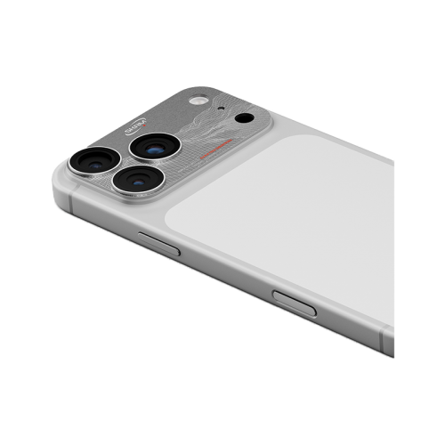 SkinArma Sonix Aluminium Camera Lens Protector for iPhone 17 Pro Max - Silver