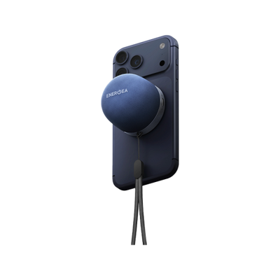 Energea MagAudio Go Portable Magsafe Speaker With Lanyard - Blue