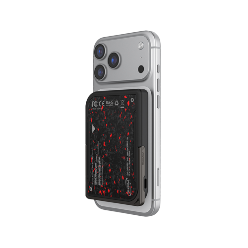 SkinArma Vektor 20W PD 5000mAhطاقة  مغناطيسي  مع  حامل ذكي  حامل  أسود