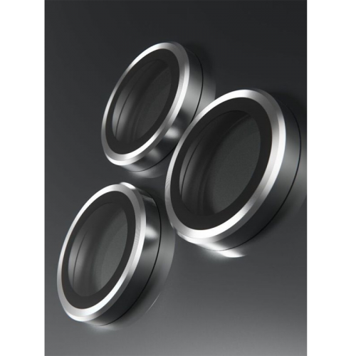 BodyGuardz Pure 3 Individual كاميرا عدسة for ايفون  برو  17 برو ماكس  فضي