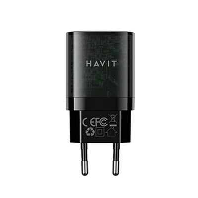 Havit Mobile Series-USB Charger 30W UC30 UK - Black