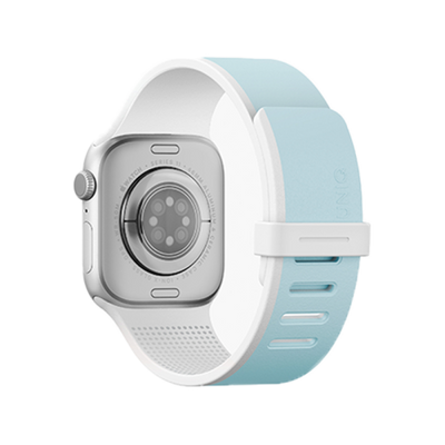 Uniq Revix IV Reversible Magnetic Strap For Apple Watch 42/41/40mm - Soft Cloud/ White