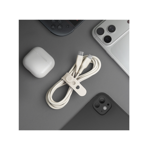 Energea Flow Cable / 480 mbps / USB-C to USB-C / 60W / 1.5M - Sand