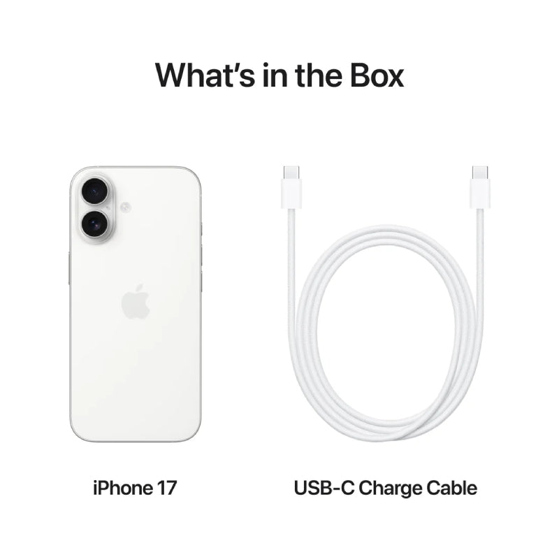Pre-order Apple iPhone 17 - 256GB / White / 5G / 6.3’’ Mobiles & Tablets > Mobiles