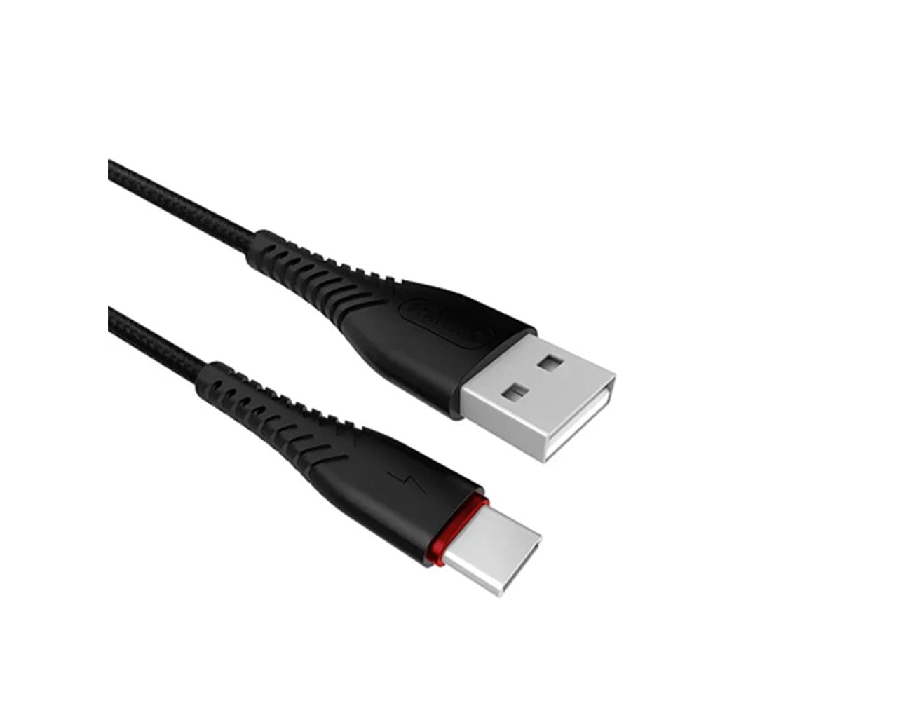 Foneng X15 Braid Type-C Data Cable Fast 2.4A - Black