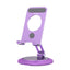 Porodo Aluminum alloy x carbon fiber 360° Rotatable and Angle Adjustable Phone Stand - Purple