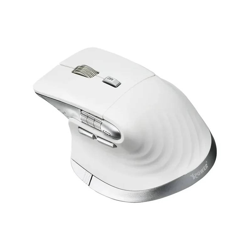 Xpower Ceres Performance Wireless Mouse - 2.4G / 1600 Dpi / Bluetooth - White