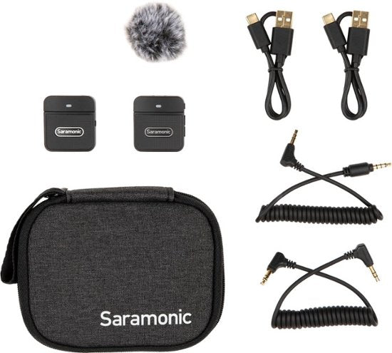 Saramonic 3.5mm 2.4G Dual Channel Wireless Microphone Blink100 B1