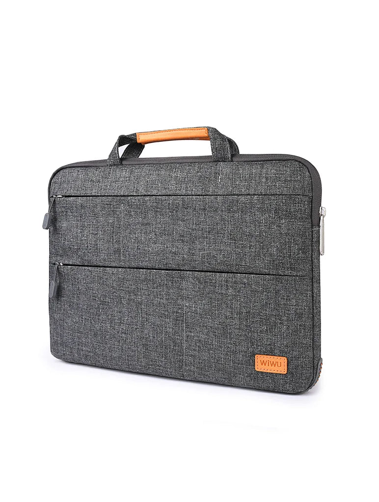 Wiwu Smart Stand Sleeve Hand Bag - Apple Macbook 15-inch / Gray