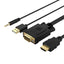 ORICO VGA to HDMI Cable - 2 Meter / Black