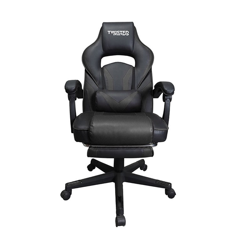 Twisted Minds Vintage Flip-up Series Gaming Chair - Black