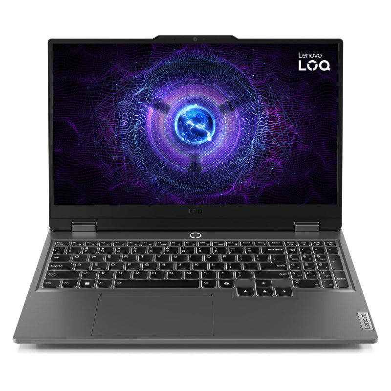 Lenovo LOQ Gen 9 AI PC - 15.6" FHD / i7 / 24GB / 512GB (NVMe M.2 SSD) / RTX 3050 6GB VGA / DOS (Without OS) / 1YW / Arabic/English / Luna Grey - Laptop