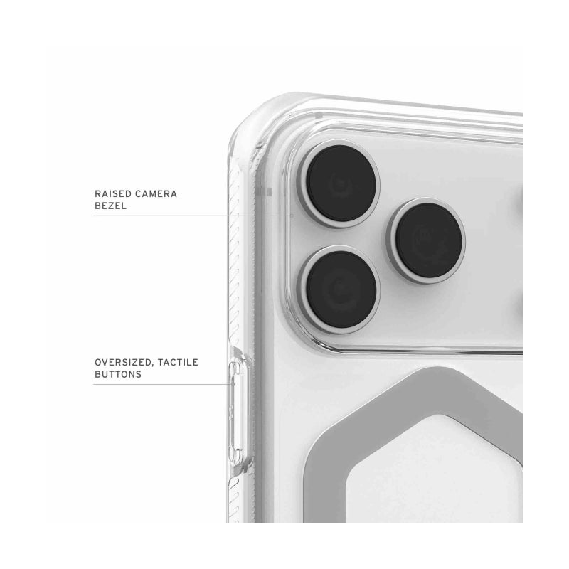 UAG Plyo MagSafe Case For Apple iPhone 17 Pro - Ice/Silver
