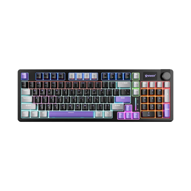 XPower Palles Tri-Mode Hot Swap Axis Mechanical Keyboard