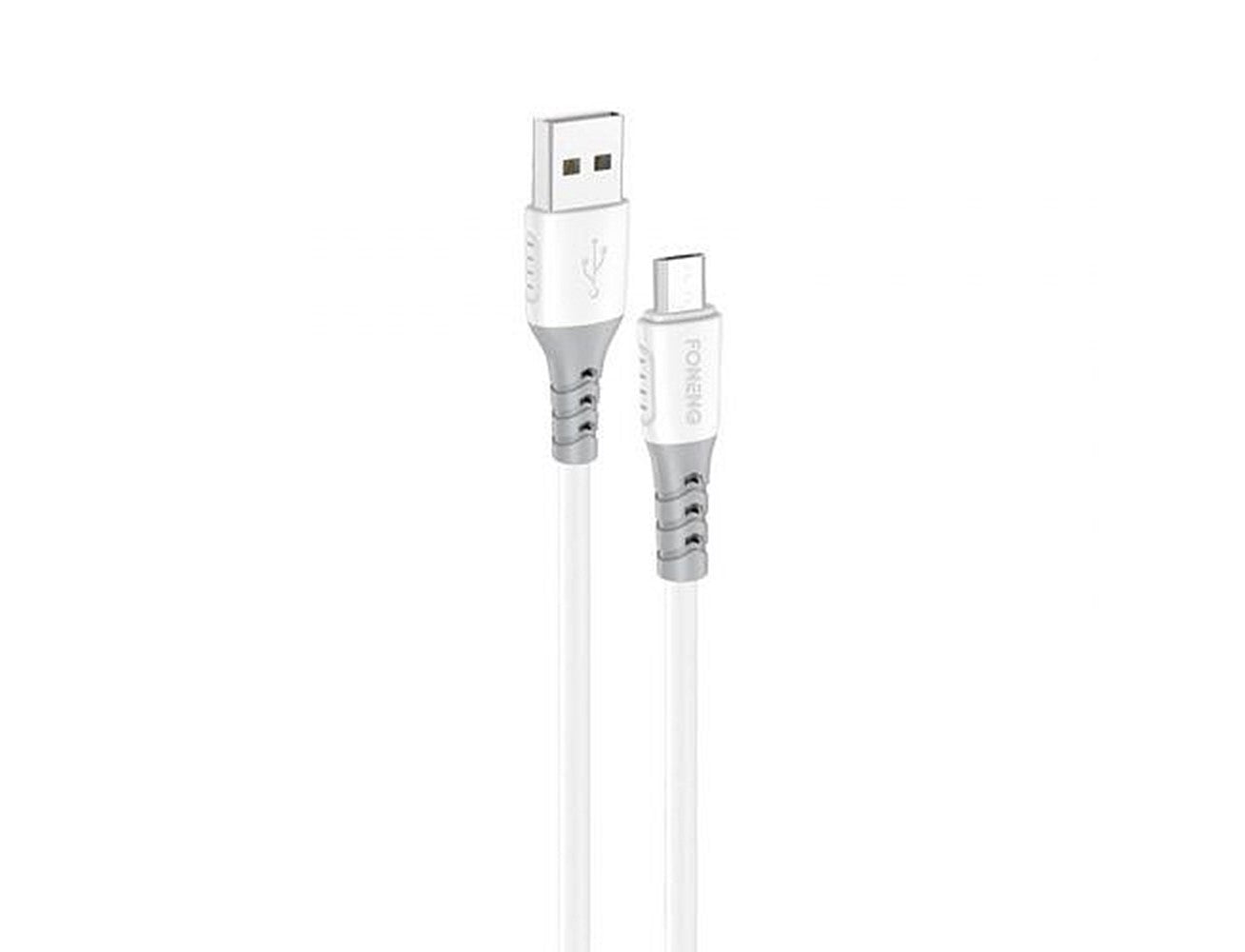Foneng X66 Qc 1M Fast 3A Data Cable Micro - White