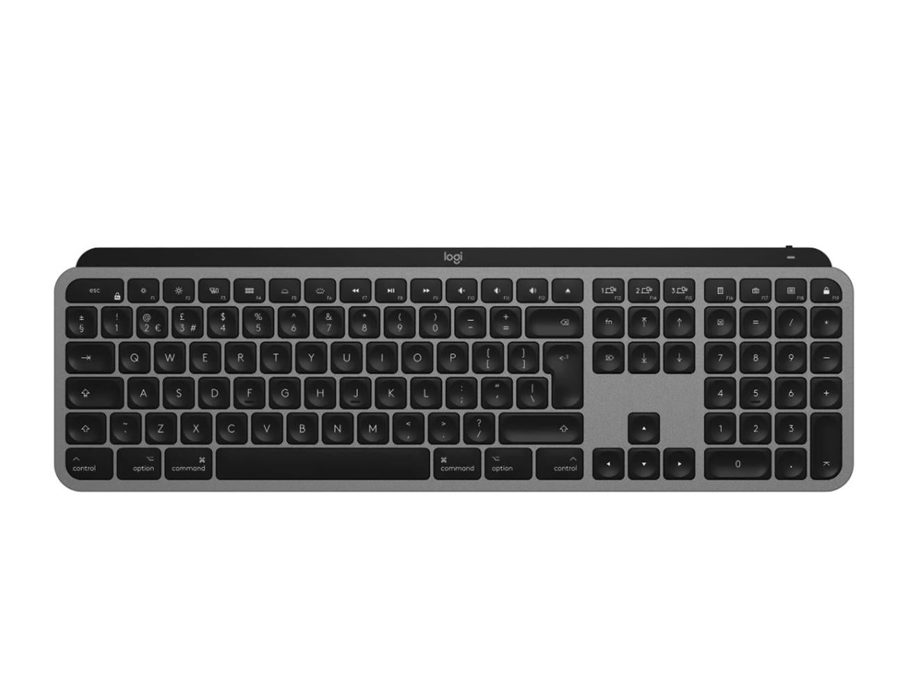 Logitech MX Keys for Mac Advanced Wireless Illuminated Keyboard - English
