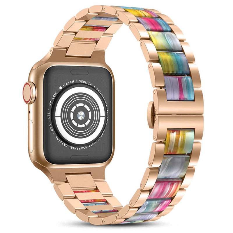 Wiwu Resin Steel Belt For Apple Watch 42 / 44 / 45 / 49Mm - Colorful