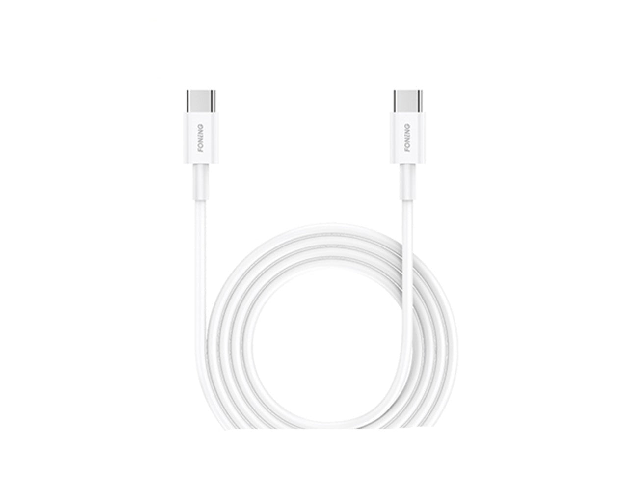 Foneng X55 Type-C To C 60W Data Cable 2M - White