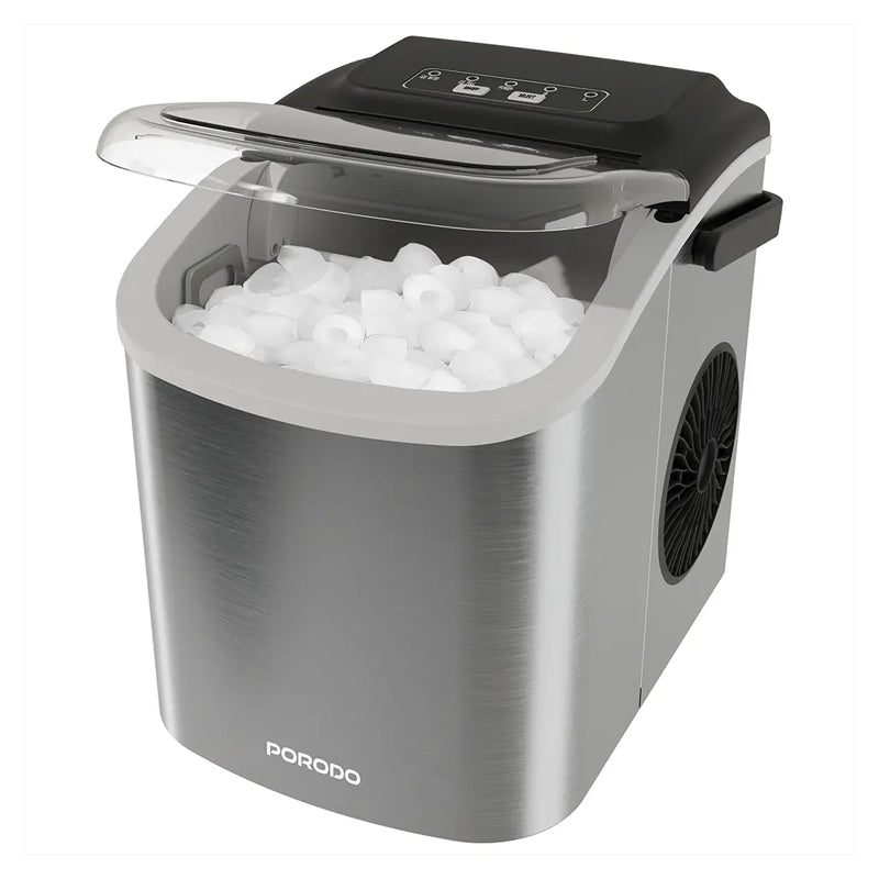 Porodo Lifestyle Instant Bullet Ice Maker - Silver