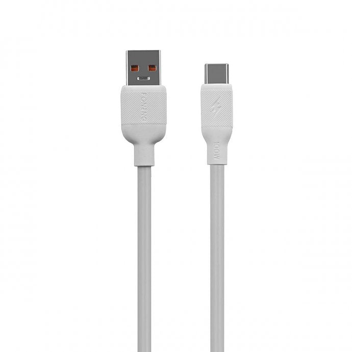 Foneng X80 Type C 100W Fast Charging Cable - White