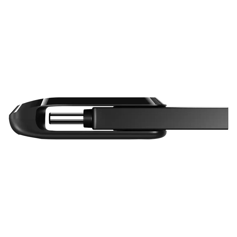 SanDisk Ultra Dual Drive Go Flash Drive - 64GB / Up to 300 MB/s / USB 3.2 Gen 1 / Type-C / Black