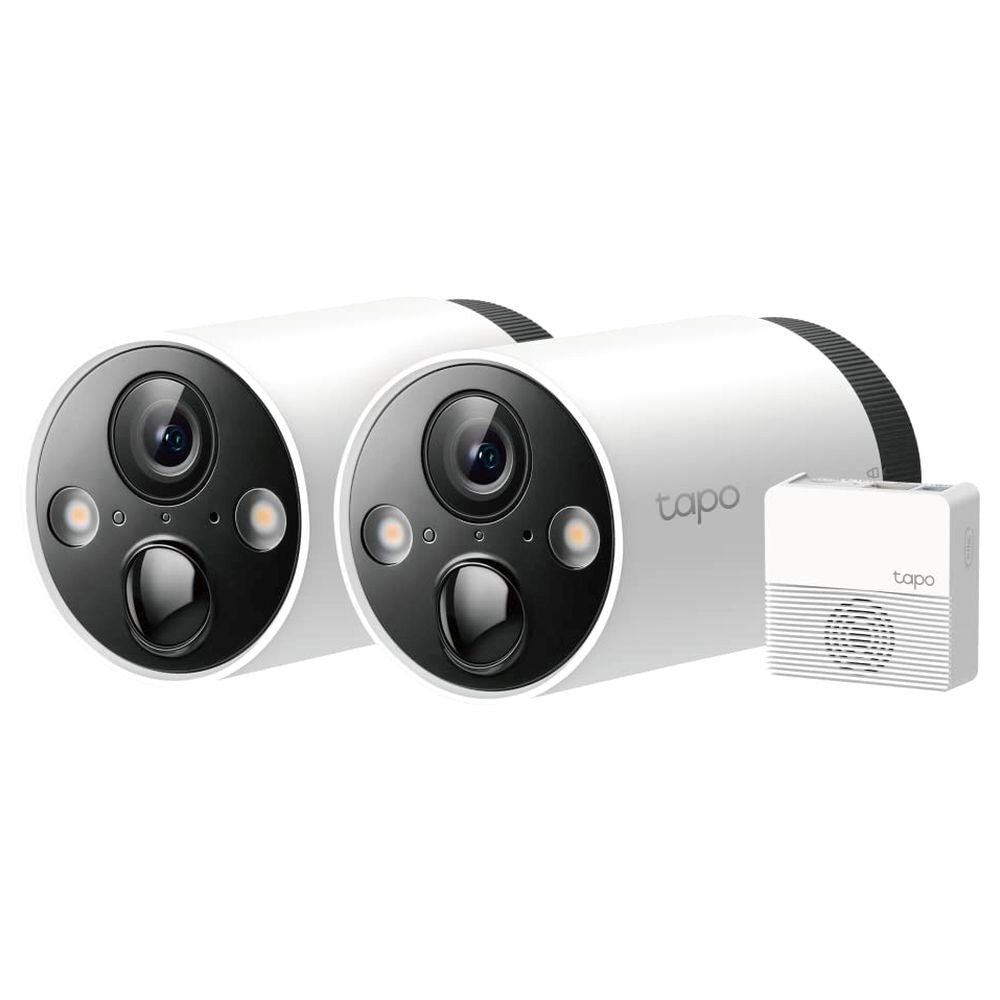 TP-Link Tapo C420S2 Security Camera with Night Vision, White