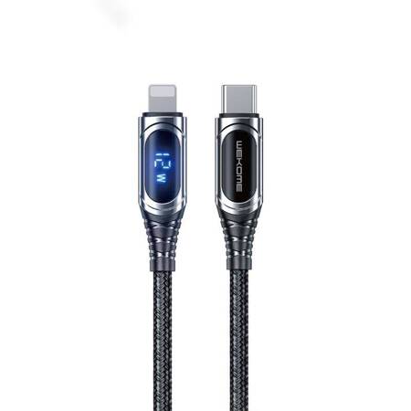 Wekome WDC-167 20W Micro USB Intelligent Digital Display Charging Data Cable 1Meter